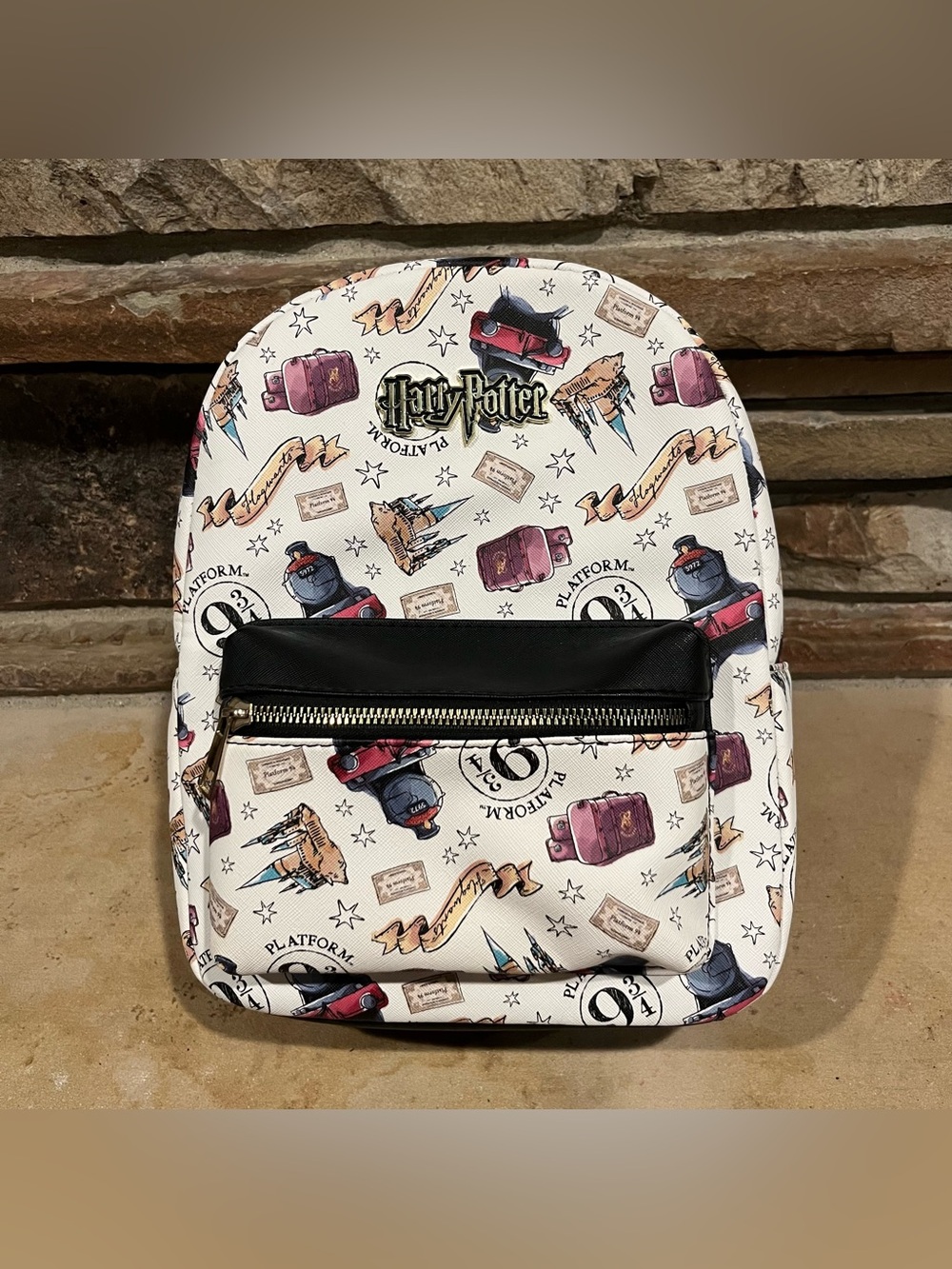 Bioworld x Harry Potter All-Over-Print Patterned Mini Backpack